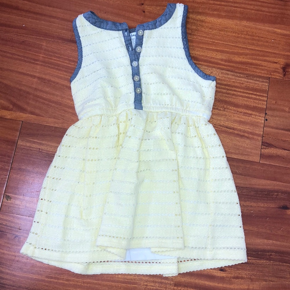 Splendid Yellow Casual Girls Dress Size 3T ✨